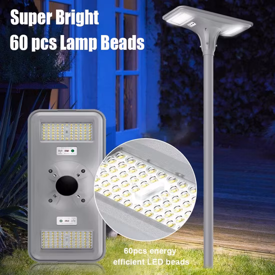 12W LED Solar Park Light for Gardens and Plaza
